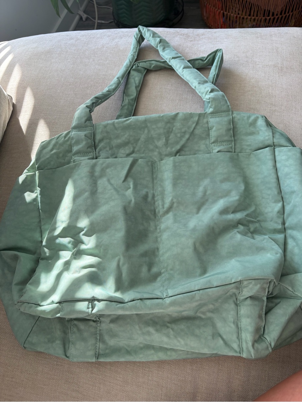 BAGGU seafoam SCCO